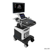 Apparecchiatura medica HUC-820 Doppio monitor Scanner ad ultrasuoni doppler a colori carrello 4D