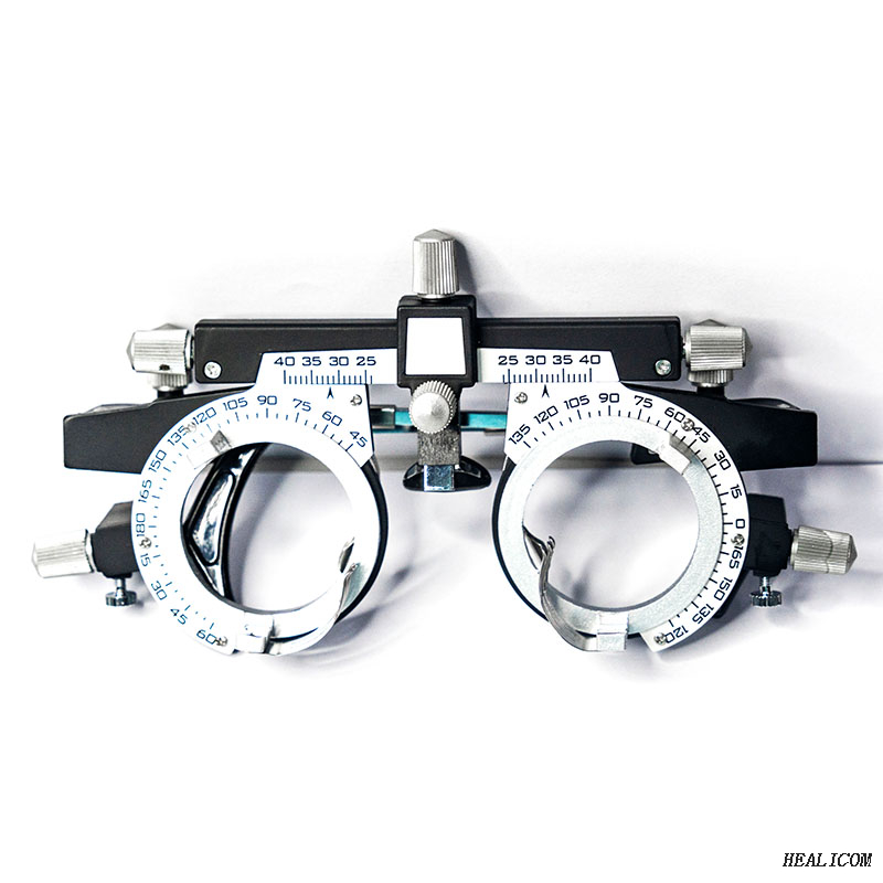 Occhiali da vista montatura di prova optometria montatura in metallo di prova