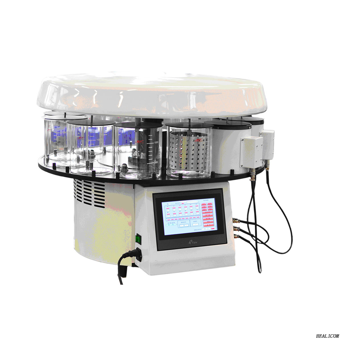 Patologia Attrezzatura da laboratorio HAD-1C Macchina automatica per la disidratazione Processore automatico dei tessuti (vuoto)