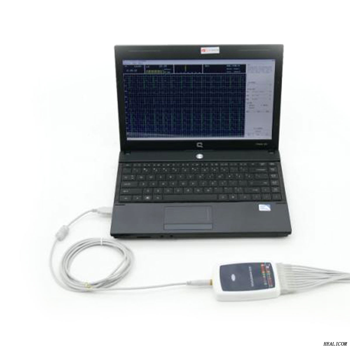 La stazione di lavoro ECG ECG portatile portatile TLC8000G 12 conduce i dati ECG con Windows